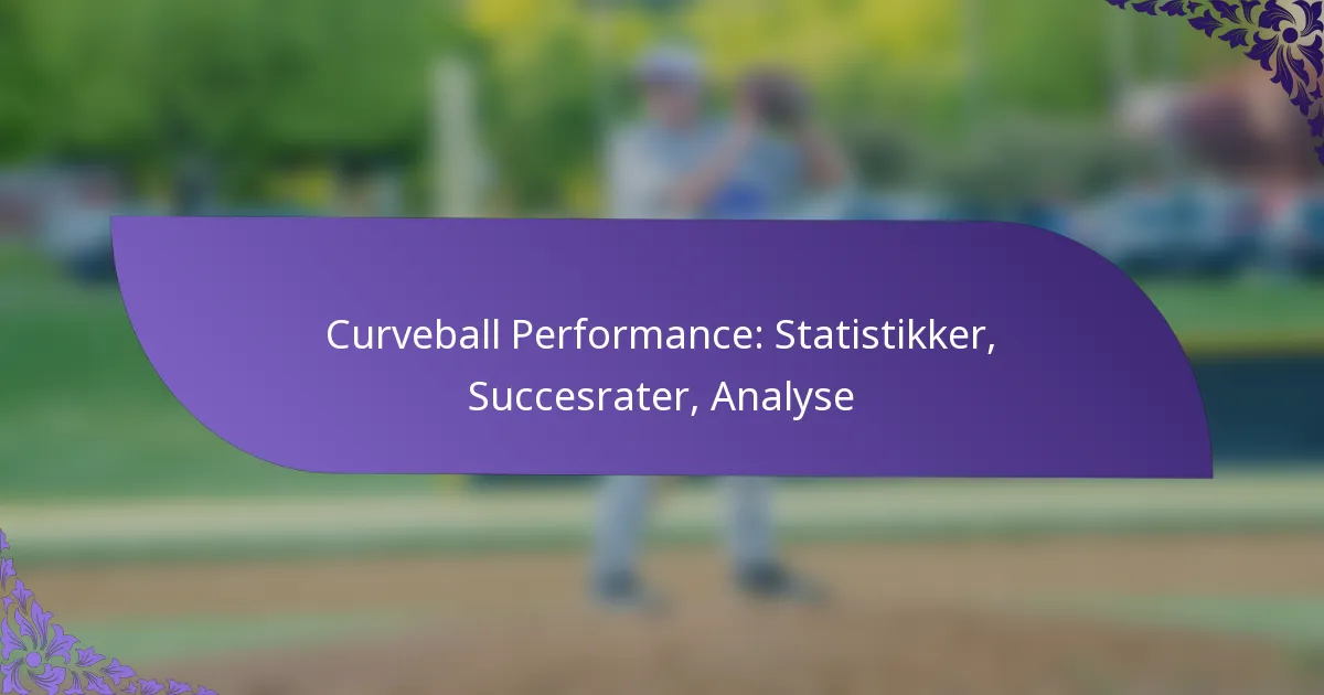 Curveball Performance: Statistikker, Succesrater, Analyse