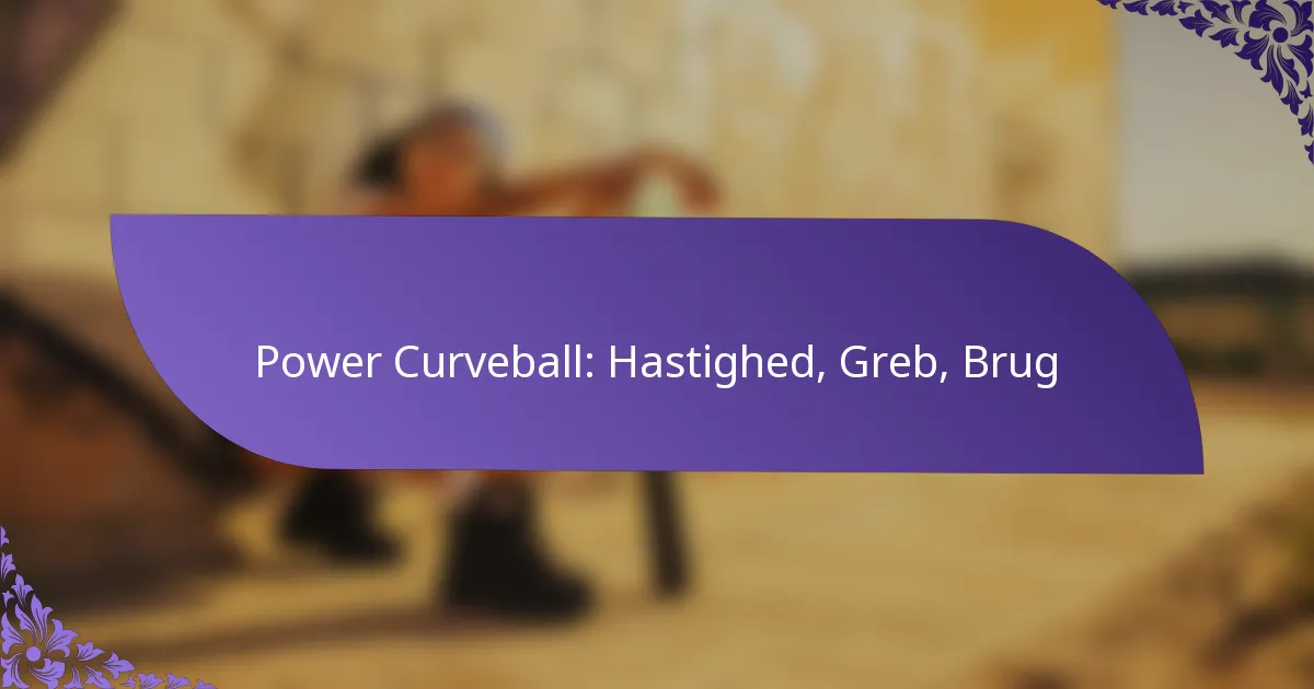 Power Curveball: Hastighed, Greb, Brug